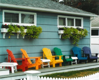 Color Chairs in Ptown