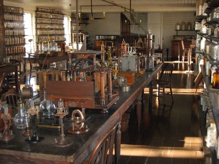 Thomas Edison's laboratory