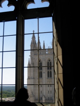 View from the carillon level
