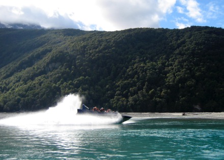 Jetboating on the Dart River