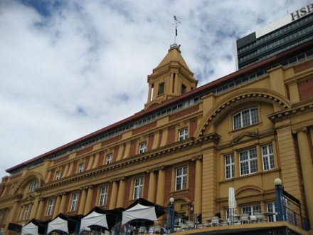Auckland's historic Ferry Building