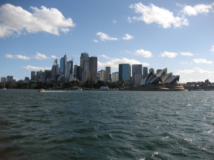 Sydney from the water