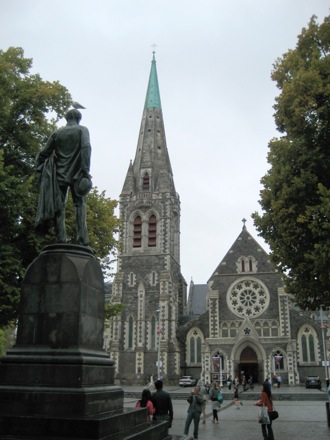 Cathedral Square in Christchurch