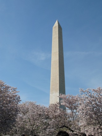 The obligatory Washington Monument shot