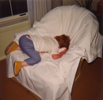 1976 Robby sleeping