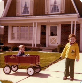 1978 Rollin past the house
