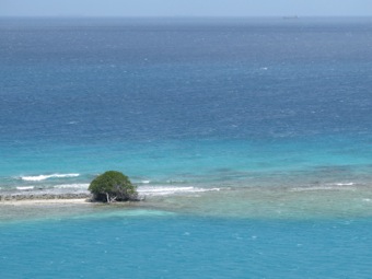 Small island off Aruba