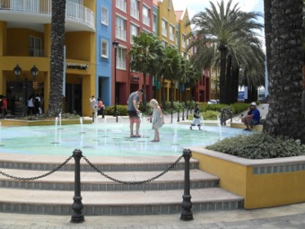 Fountain in Curacao