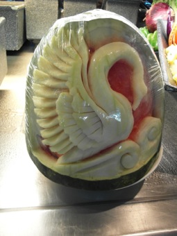 Swan melon
