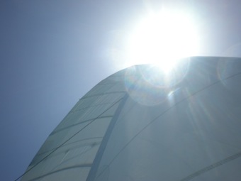 Sun in the sail