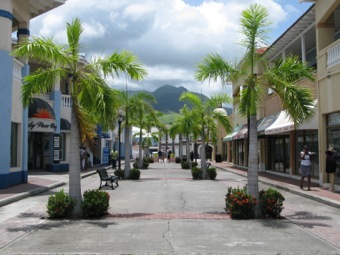 St. Kitts shopping plaza