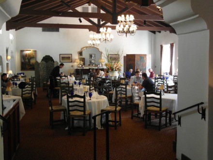 Arizona Inn dining room