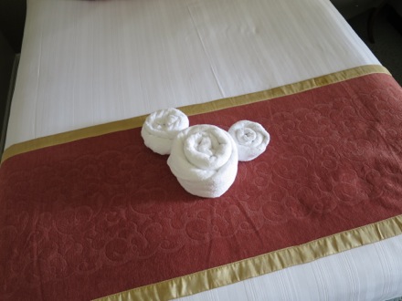 Towel Mickey in our room