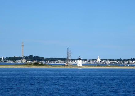 looking back at Provincetown
