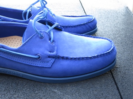 actual blue suede shoes