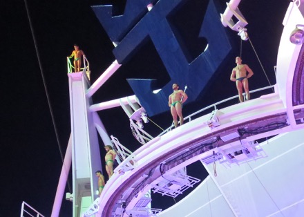 Their speedos aren't tiny, they're just really high up