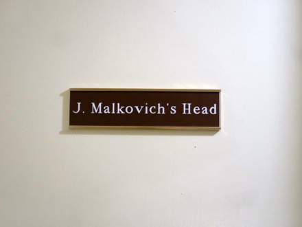 J. Malkovich's Head
