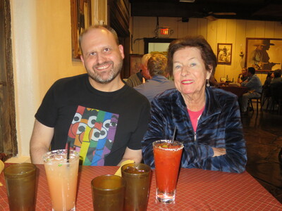 Bill and his Mom at El Corral