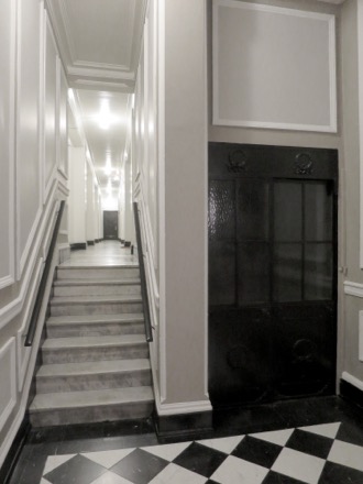 Hallway and Original Elevator