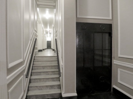 Elevator at the end of the Hall