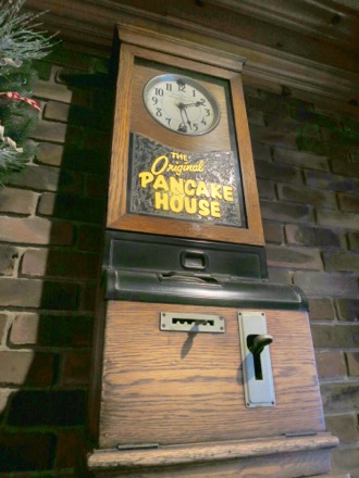 Hallock Clock for The Original Pancake House time cards