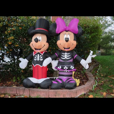Skeleton Mickey & Minnie