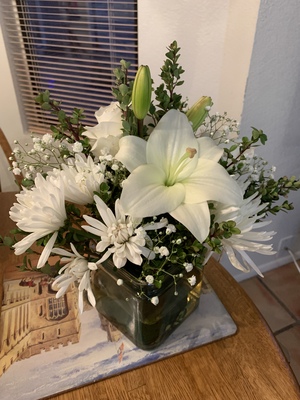 David Blatt and Bria sent flowers