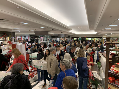 Crazy shopping at Dillards the day after Christmas