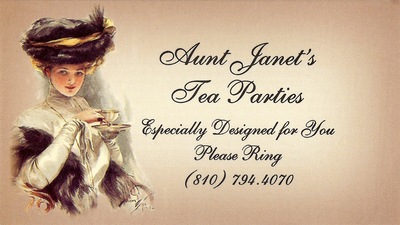 Aunt Janet's Tea Parties