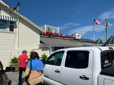 Lobster Hut in Plymouth, MA