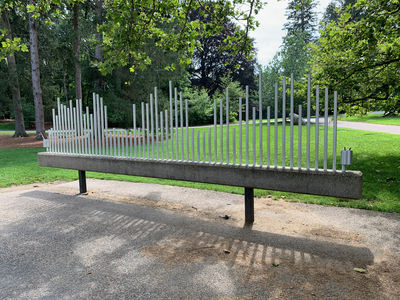 The Musical Fence at deCordova Sculpture Park