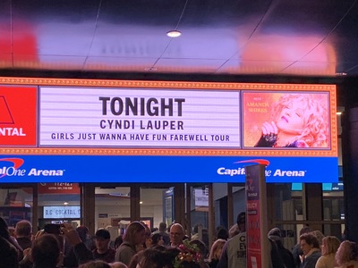 Tonight: Cyndi Lauper at Capital One Arena in DC