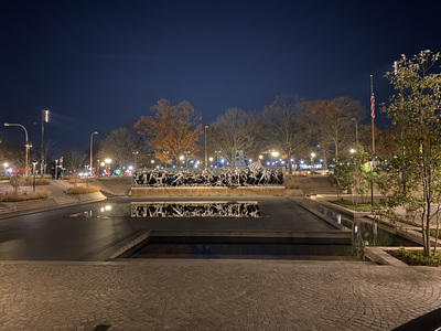 The relatively new National World War One Memorial