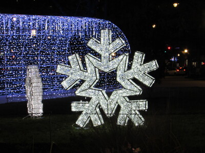 Giant snowflake