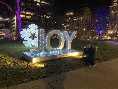 Rob photographing JOY