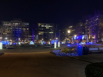 Looking back over Franklin Park