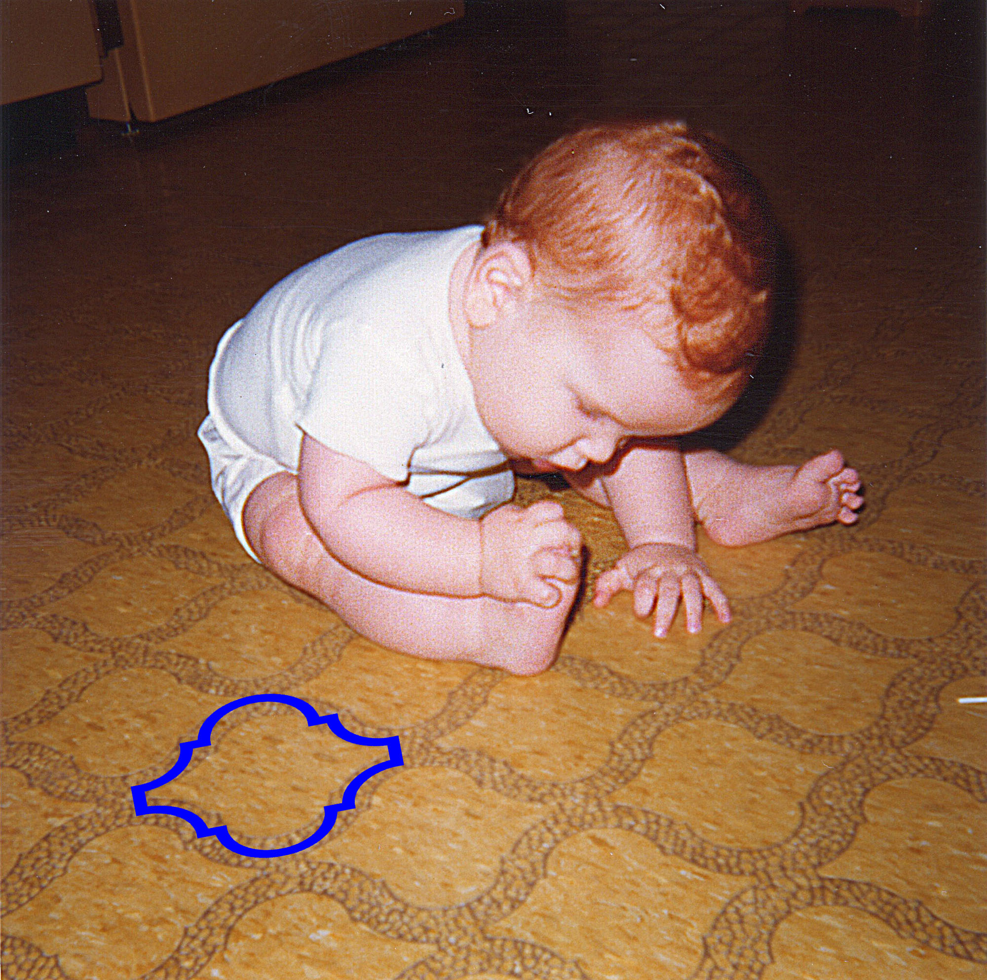 Lantern kitchen floor 1973