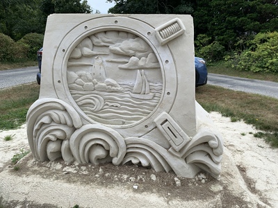 Sand sculpture