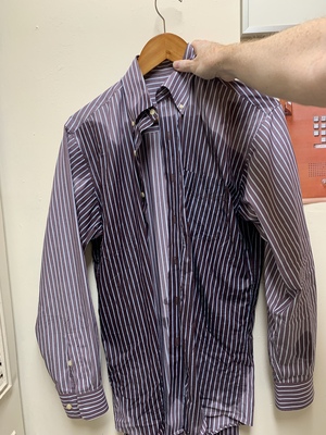 Washed soup off shirt